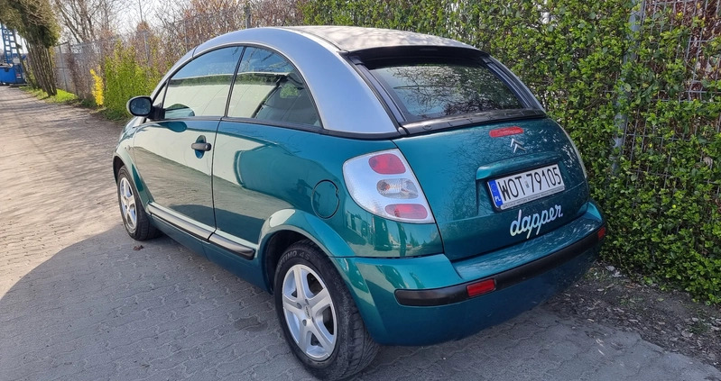 Citroen C3 Pluriel cena 6900 przebieg: 195000, rok produkcji 2003 z Warszawa małe 277